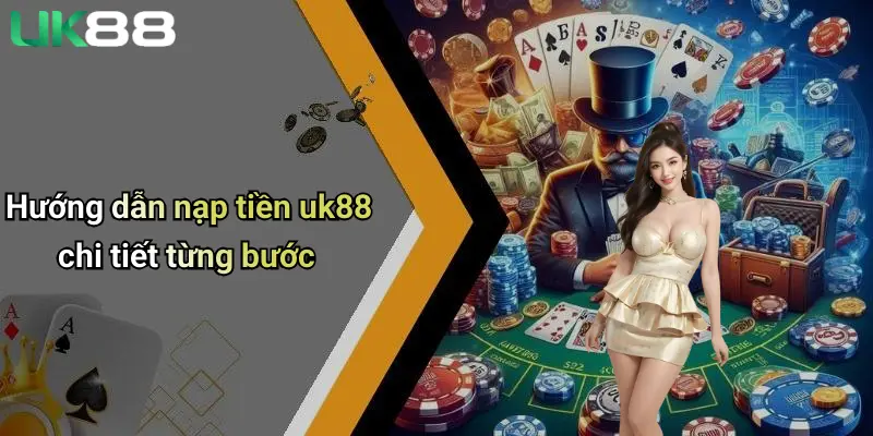 Hướng dẫn nạp tiền uk88 chi tiết từng bước